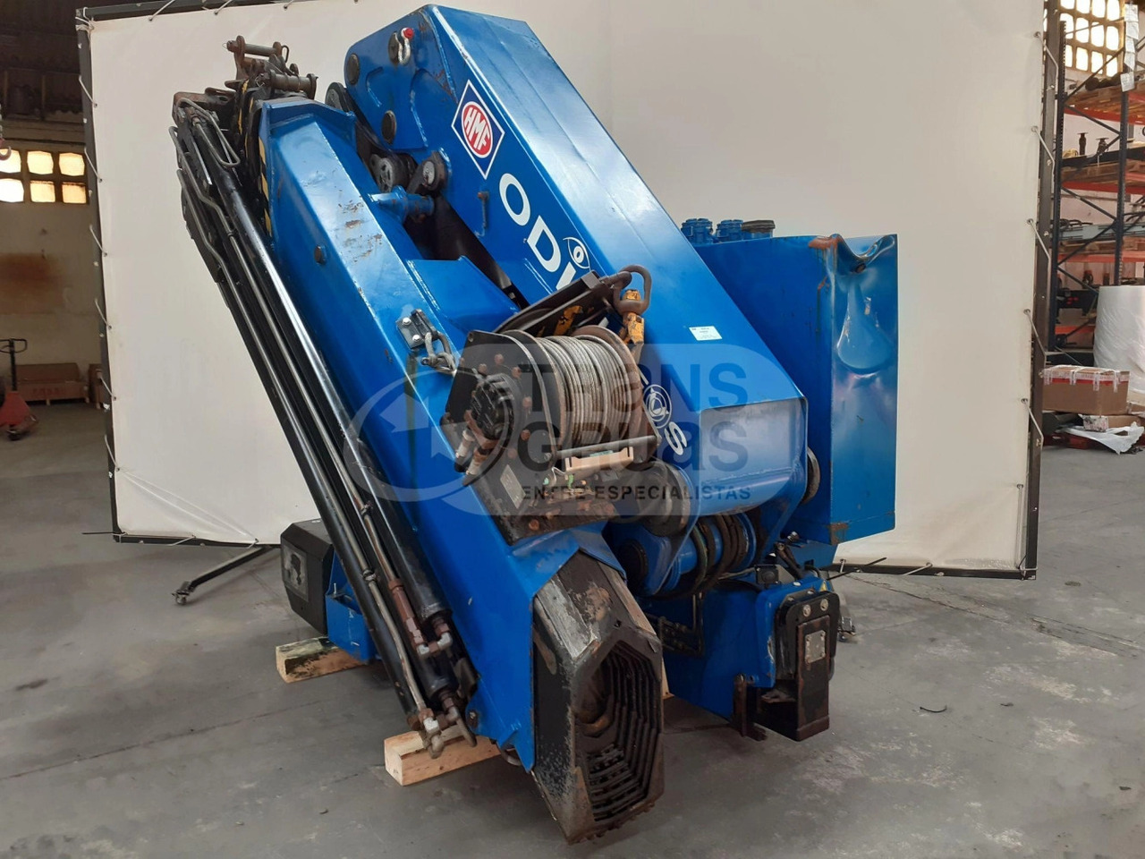 Grúa hidráulica HMF ODIN K8 - Γερανός παπαγάλος: φωτογραφία 3 Grúa hidráulica HMF ODIN K8 - Γερανός παπαγάλος: φωτογραφία 3