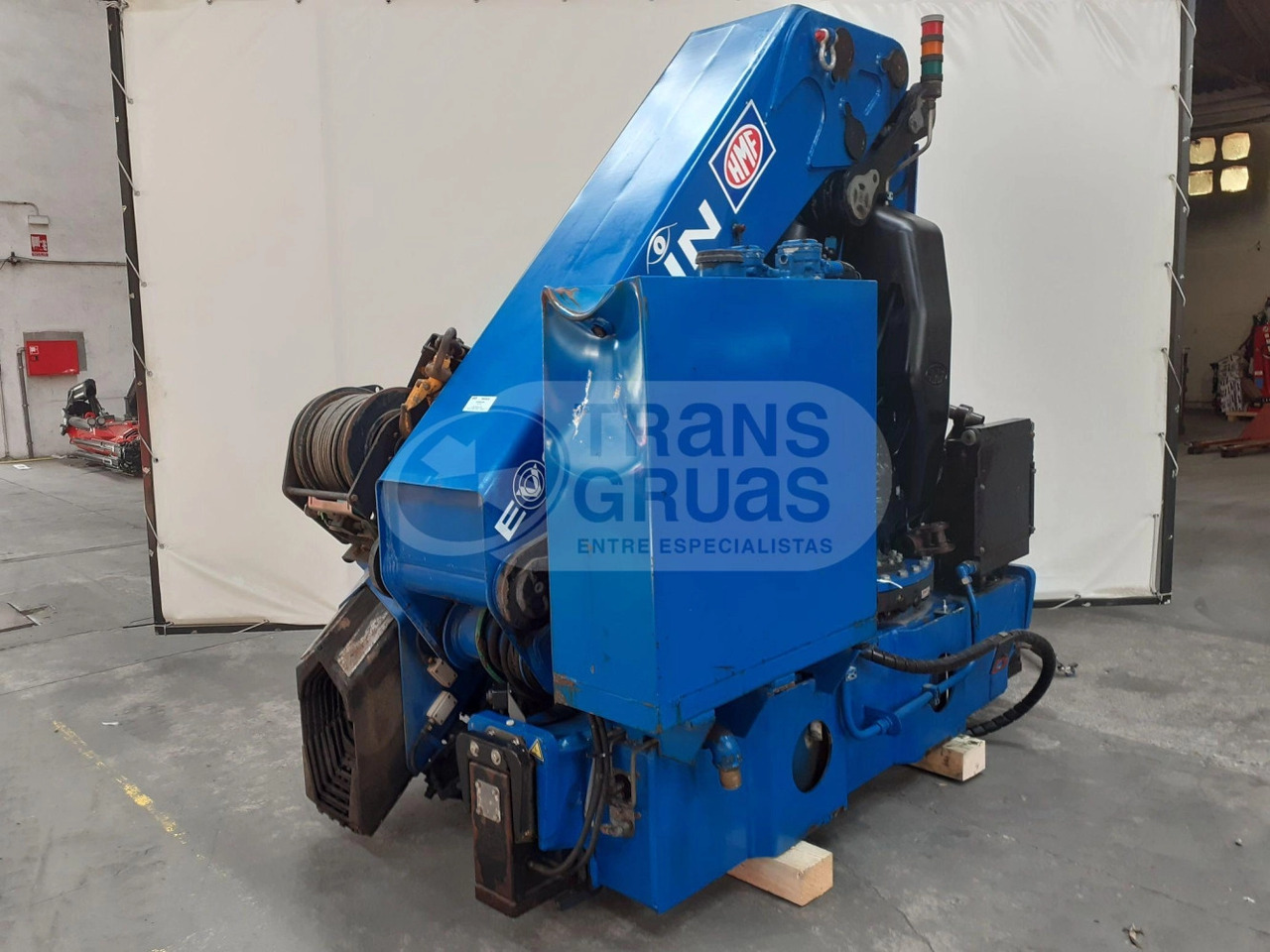 Grúa hidráulica HMF ODIN K8 - Γερανός παπαγάλος: φωτογραφία 4 Grúa hidráulica HMF ODIN K8 - Γερανός παπαγάλος: φωτογραφία 4