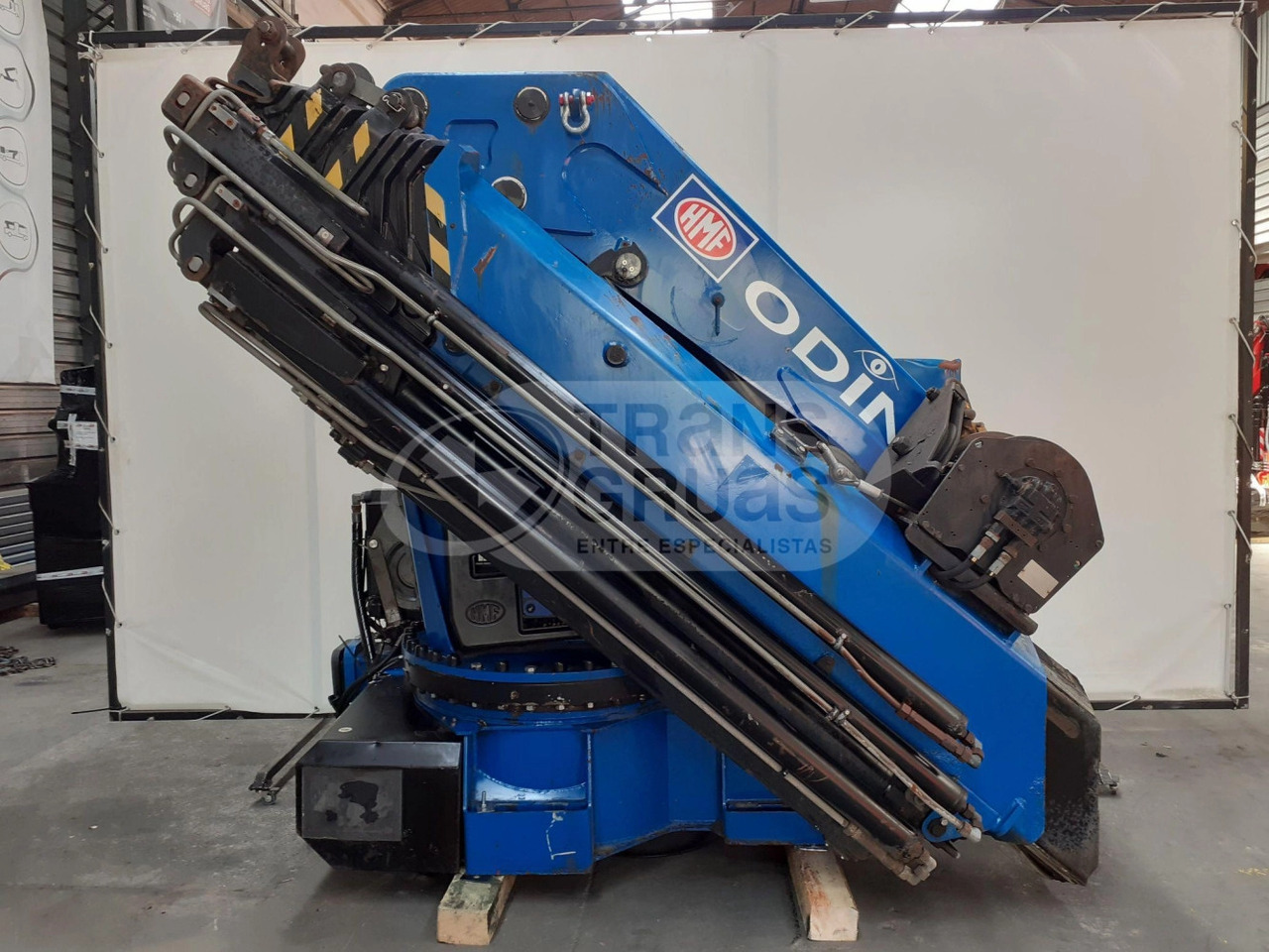 Grúa hidráulica HMF ODIN K8 - Γερανός παπαγάλος: φωτογραφία 1 Grúa hidráulica HMF ODIN K8 - Γερανός παπαγάλος: φωτογραφία 1