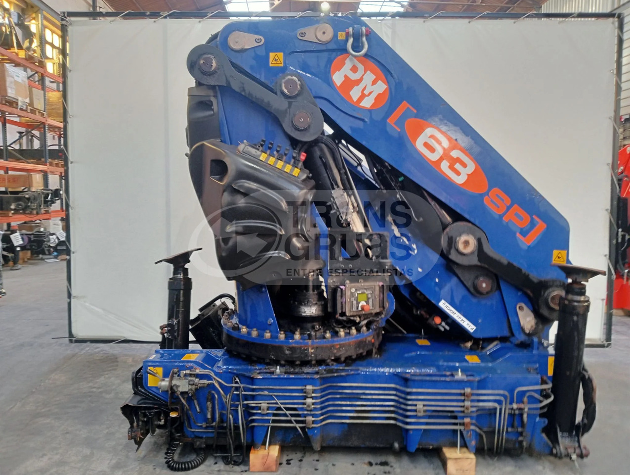 Grúa hidráulica PM 63 - Γερανός παπαγάλος: φωτογραφία 2 Grúa hidráulica PM 63 - Γερανός παπαγάλος: φωτογραφία 2