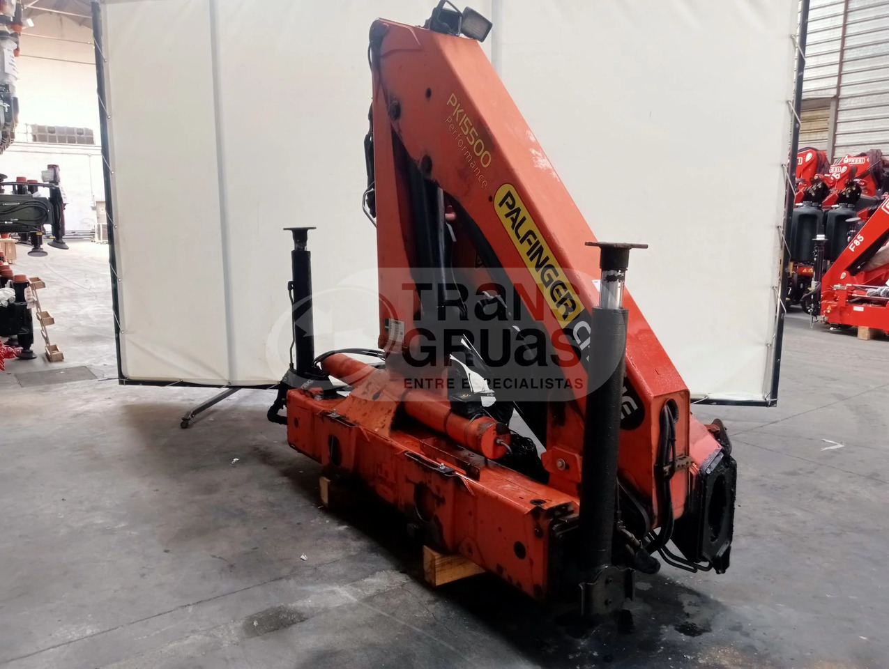 Grúa hidráulica Palfinger PK 15500 - Γερανός παπαγάλος: φωτογραφία 5 Grúa hidráulica Palfinger PK 15500 - Γερανός παπαγάλος: φωτογραφία 5