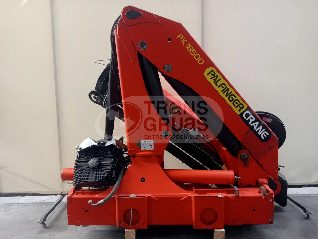 Grúa hidráulica Palfinger PK 18500 - Γερανός παπαγάλος: φωτογραφία 2 Grúa hidráulica Palfinger PK 18500 - Γερανός παπαγάλος: φωτογραφία 2