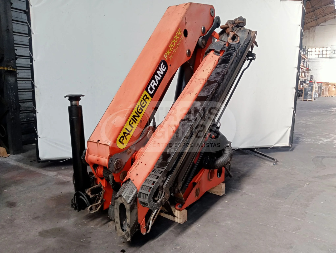 Grúa hidráulica Palfinger PK 20002 - Γερανός παπαγάλος: φωτογραφία 1 Grúa hidráulica Palfinger PK 20002 - Γερανός παπαγάλος: φωτογραφία 1