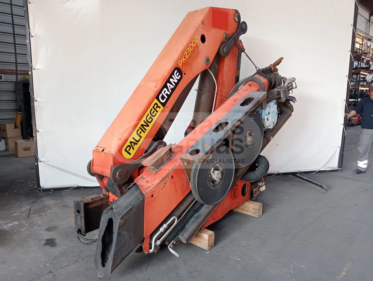 Grúa hidráulica Palfinger PK 23002 - Γερανός παπαγάλος: φωτογραφία 3 Grúa hidráulica Palfinger PK 23002 - Γερανός παπαγάλος: φωτογραφία 3