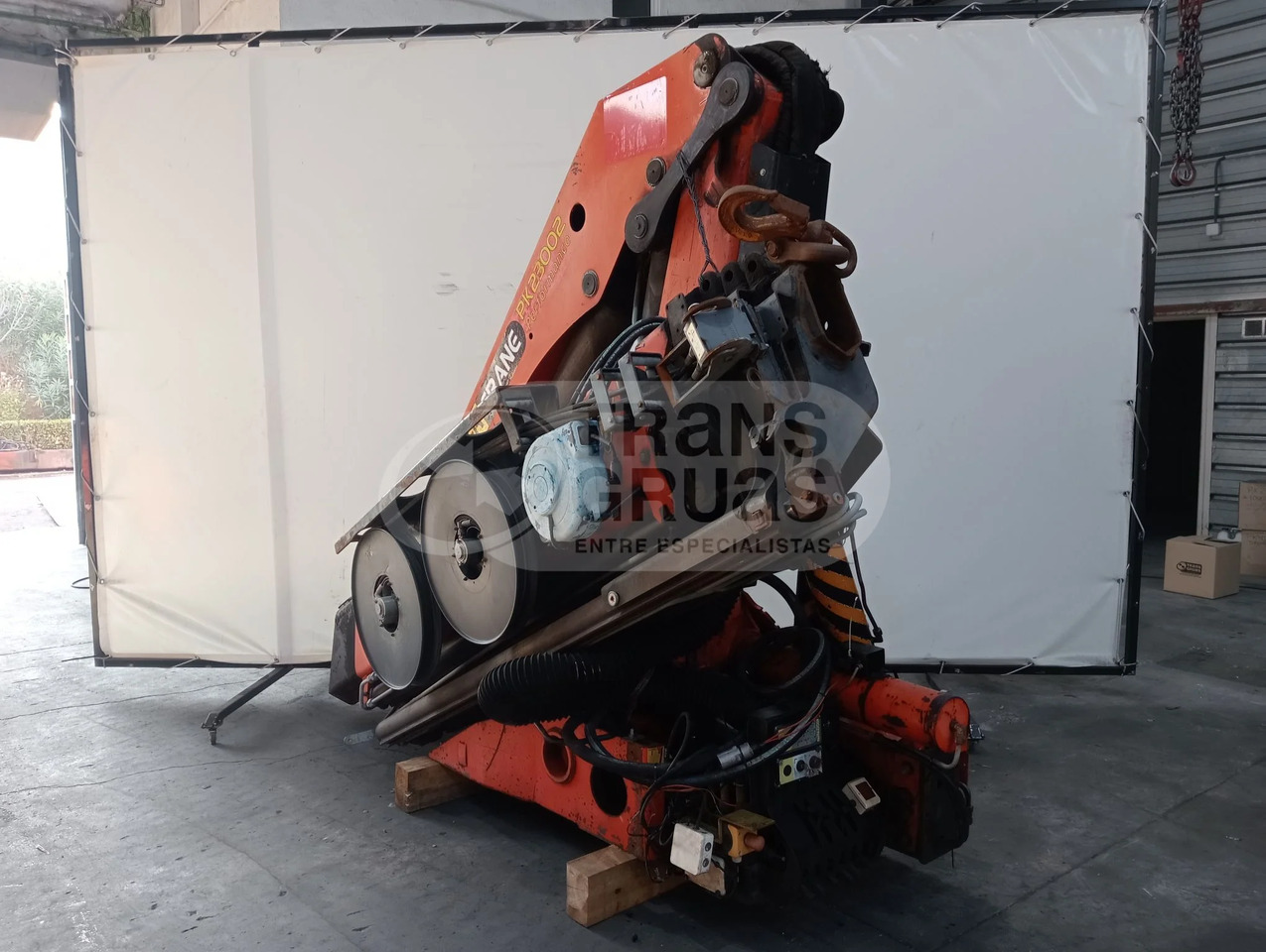 Grúa hidráulica Palfinger PK 23002 - Γερανός παπαγάλος: φωτογραφία 4 Grúa hidráulica Palfinger PK 23002 - Γερανός παπαγάλος: φωτογραφία 4