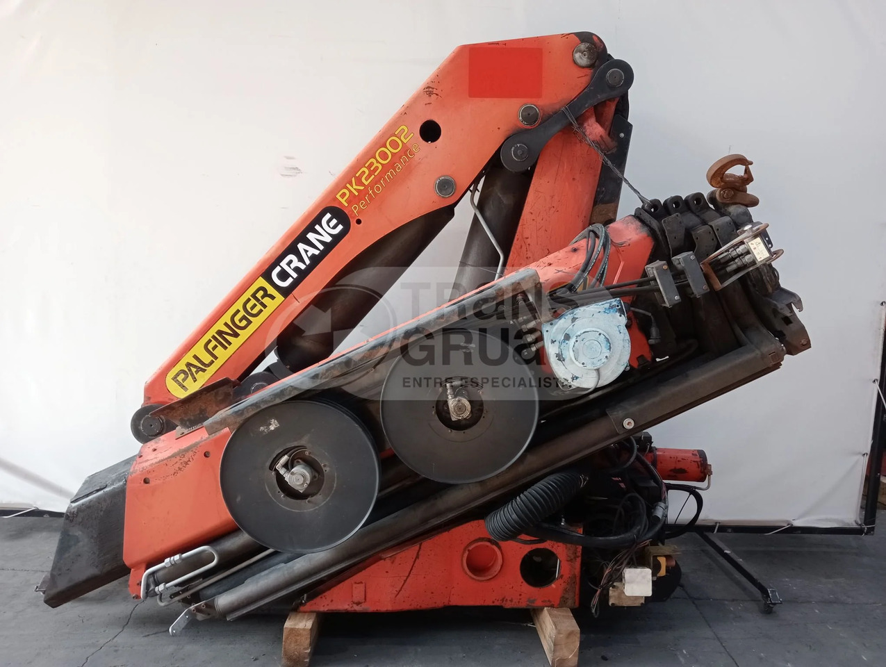 Grúa hidráulica Palfinger PK 23002 - Γερανός παπαγάλος: φωτογραφία 1 Grúa hidráulica Palfinger PK 23002 - Γερανός παπαγάλος: φωτογραφία 1