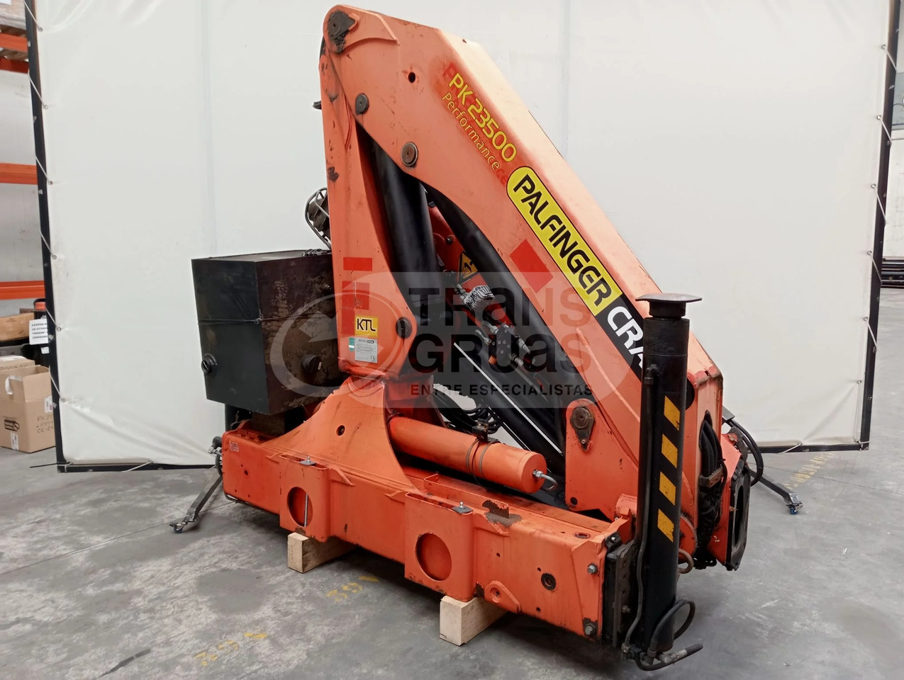 Grúa hidráulica Palfinger PK 23500 - Γερανός παπαγάλος: φωτογραφία 4 Grúa hidráulica Palfinger PK 23500 - Γερανός παπαγάλος: φωτογραφία 4