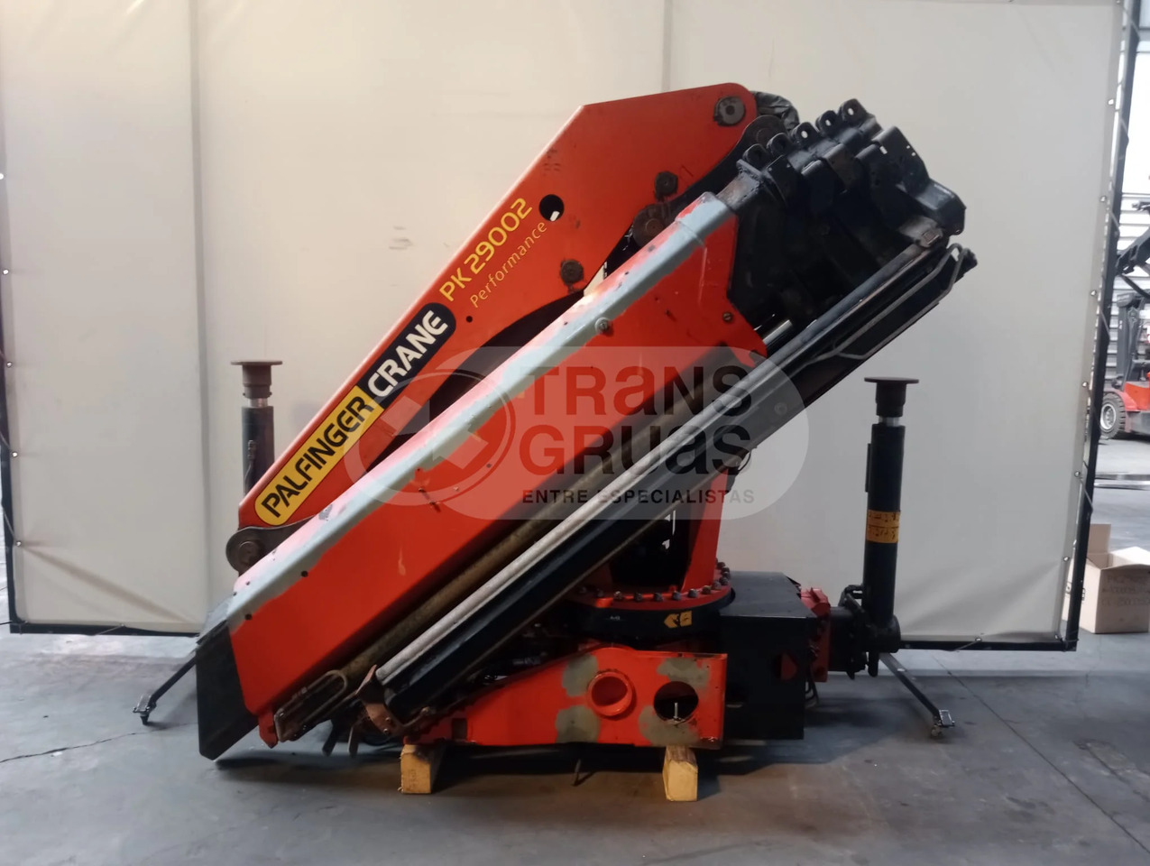 Grúa hidráulica Palfinger PK 29002 - Γερανός παπαγάλος: φωτογραφία 2 Grúa hidráulica Palfinger PK 29002 - Γερανός παπαγάλος: φωτογραφία 2