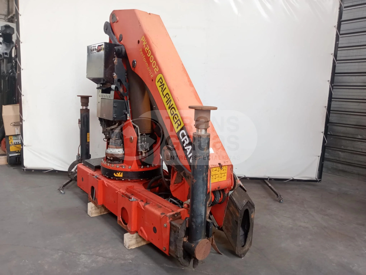 Grúa hidráulica Palfinger PK 29002 - Γερανός παπαγάλος: φωτογραφία 4 Grúa hidráulica Palfinger PK 29002 - Γερανός παπαγάλος: φωτογραφία 4