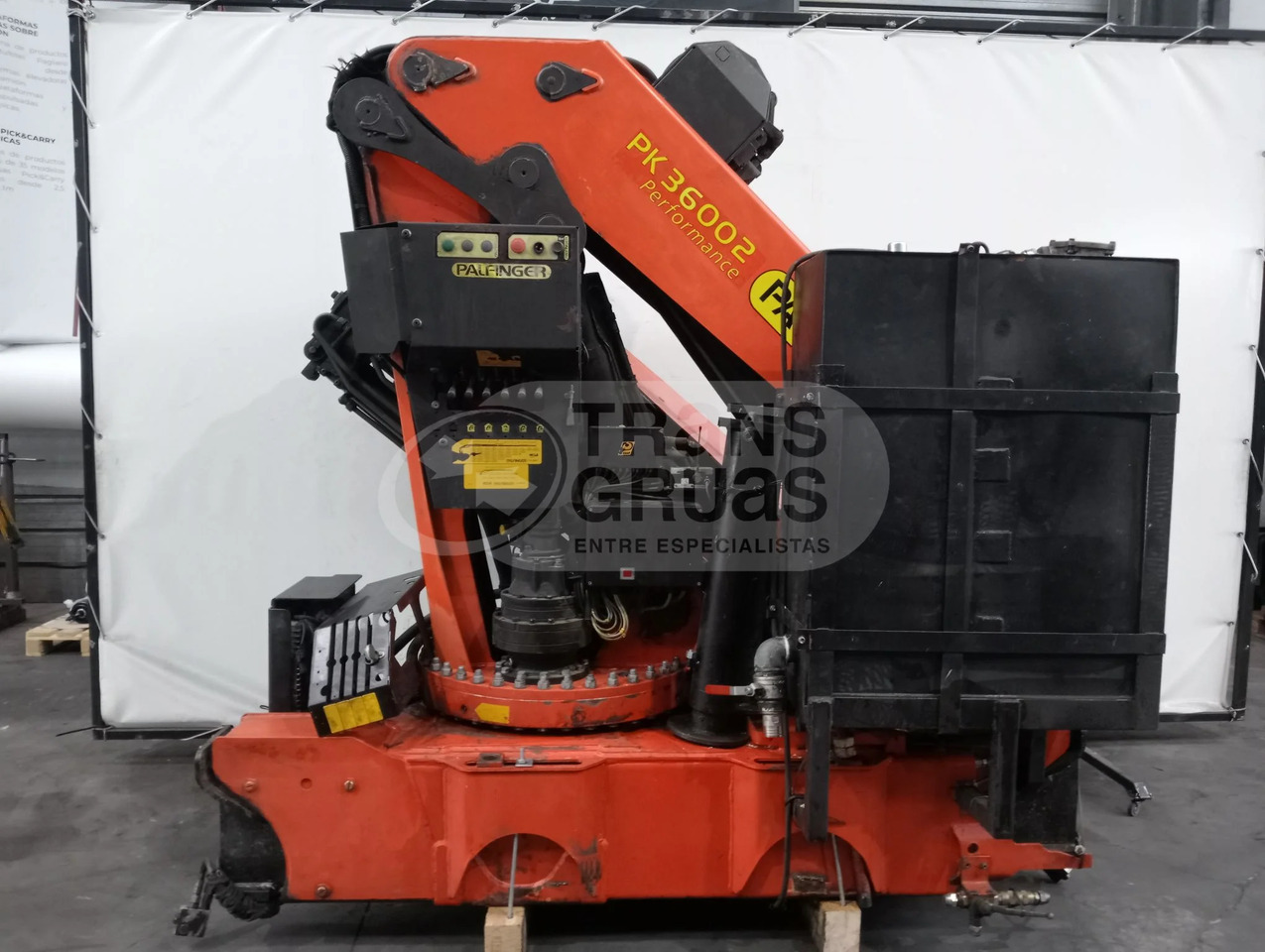 Grúa hidráulica Palfinger PK 36002 - Γερανός παπαγάλος: φωτογραφία 3 Grúa hidráulica Palfinger PK 36002 - Γερανός παπαγάλος: φωτογραφία 3