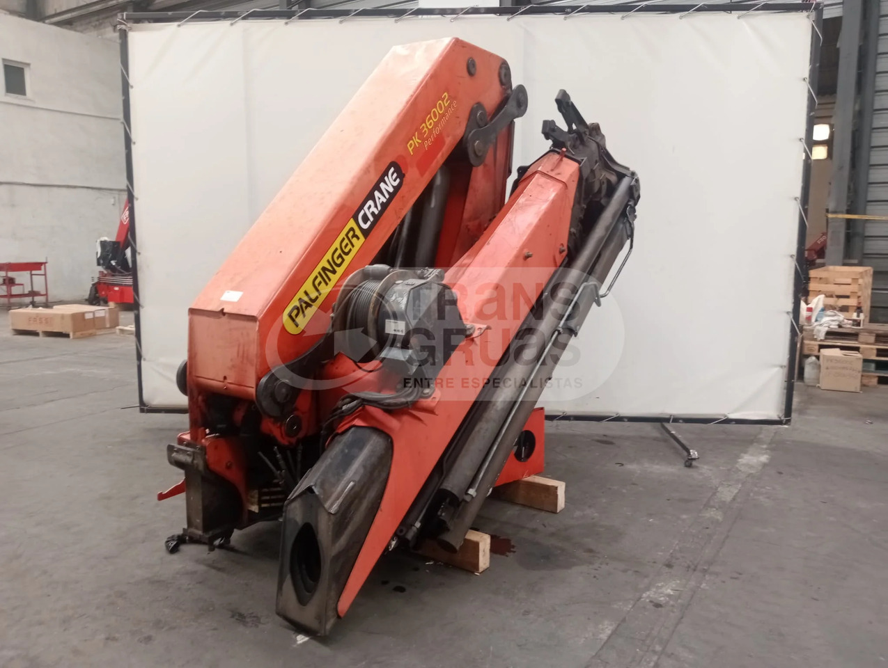 Grúa hidráulica Palfinger PK 36002 - Γερανός παπαγάλος: φωτογραφία 3 Grúa hidráulica Palfinger PK 36002 - Γερανός παπαγάλος: φωτογραφία 3