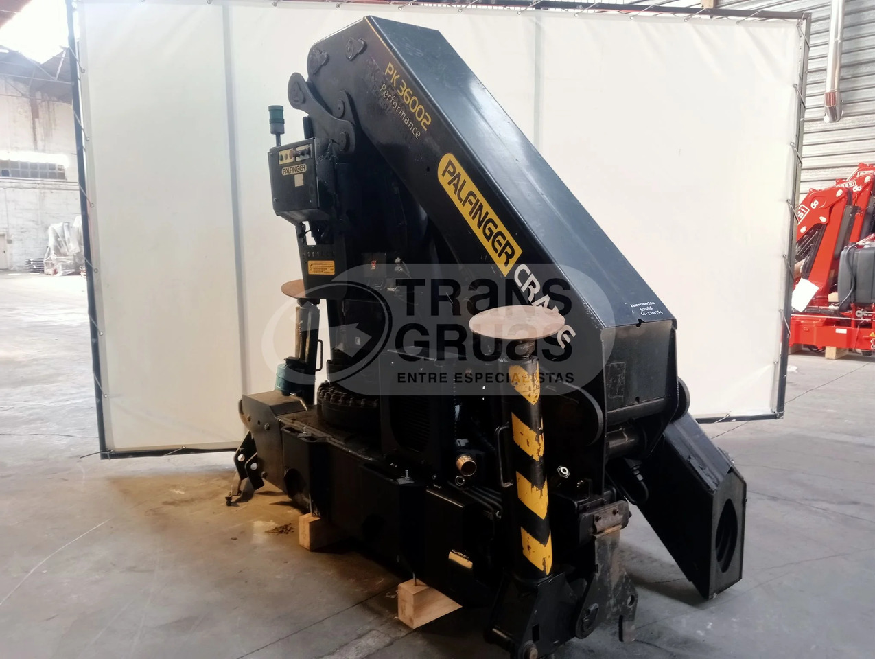 Grúa hidráulica Palfinger PK 36002 - Γερανός παπαγάλος: φωτογραφία 4 Grúa hidráulica Palfinger PK 36002 - Γερανός παπαγάλος: φωτογραφία 4