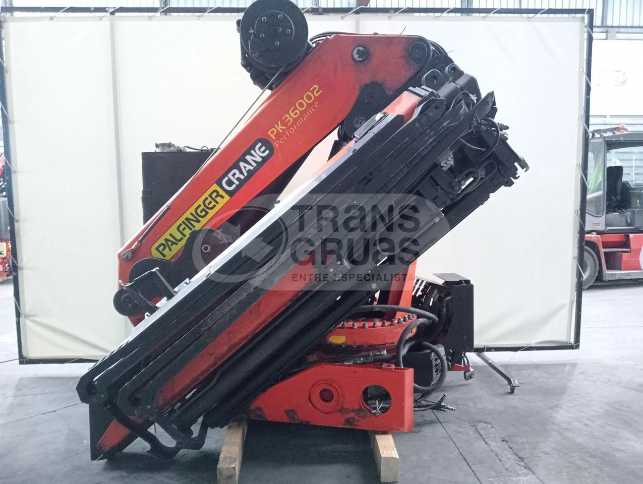 Grúa hidráulica Palfinger PK 36002 - Γερανός παπαγάλος: φωτογραφία 1 Grúa hidráulica Palfinger PK 36002 - Γερανός παπαγάλος: φωτογραφία 1