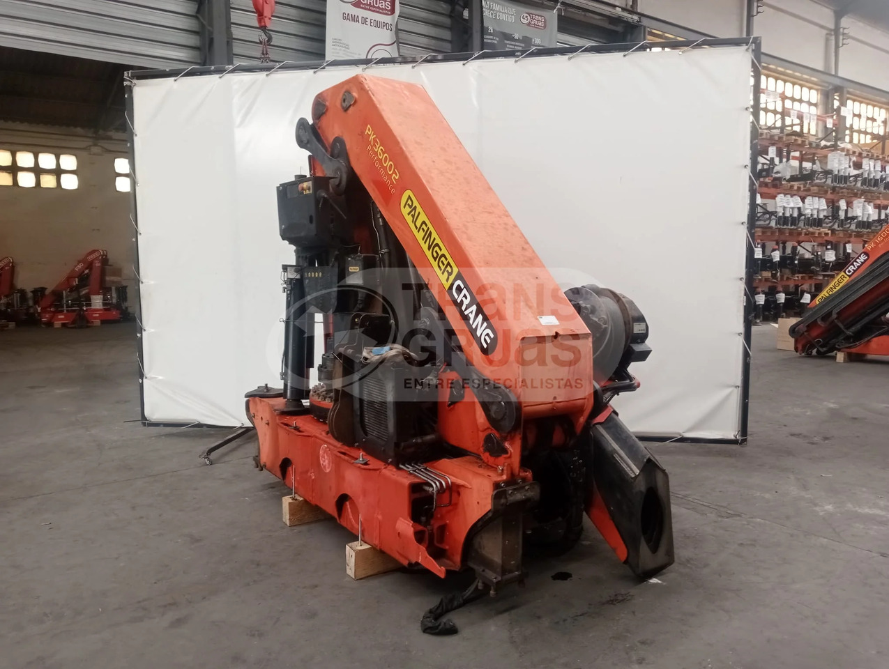 Grúa hidráulica Palfinger PK 36002 - Γερανός παπαγάλος: φωτογραφία 2 Grúa hidráulica Palfinger PK 36002 - Γερανός παπαγάλος: φωτογραφία 2
