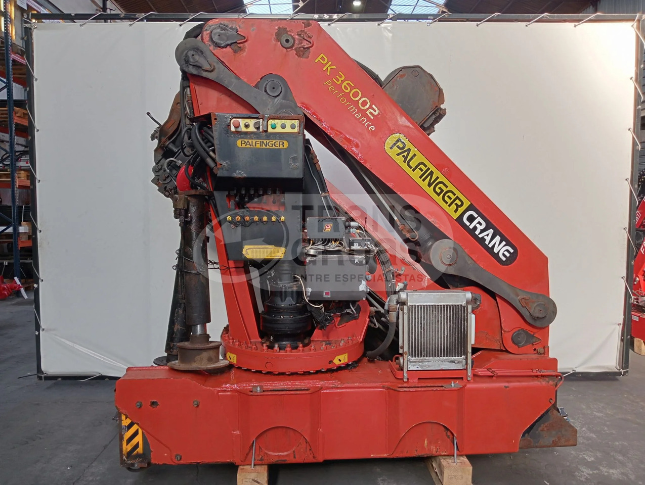 Grúa hidráulica Palfinger PK 36002 - Γερανός παπαγάλος: φωτογραφία 3 Grúa hidráulica Palfinger PK 36002 - Γερανός παπαγάλος: φωτογραφία 3