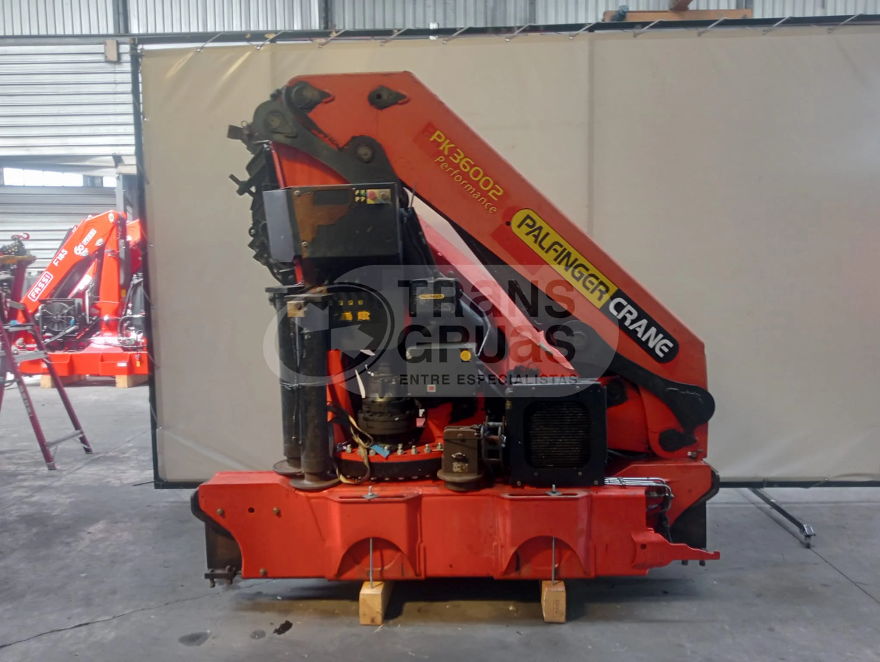 Grúa hidráulica Palfinger PK 36002 - Γερανός παπαγάλος: φωτογραφία 2 Grúa hidráulica Palfinger PK 36002 - Γερανός παπαγάλος: φωτογραφία 2