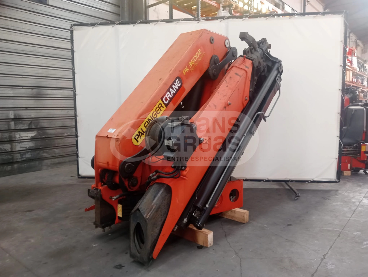Grúa hidráulica Palfinger PK 36002 - Γερανός παπαγάλος: φωτογραφία 4 Grúa hidráulica Palfinger PK 36002 - Γερανός παπαγάλος: φωτογραφία 4