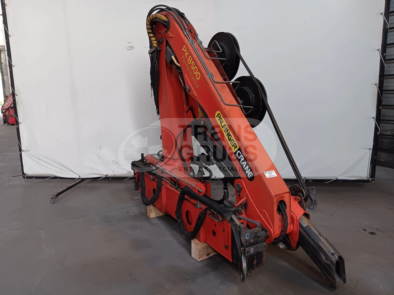 Grúa hidráulica Palfinger PK 8500 - Γερανός παπαγάλος: φωτογραφία 3 Grúa hidráulica Palfinger PK 8500 - Γερανός παπαγάλος: φωτογραφία 3