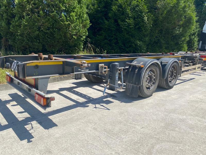 Lecitrailer - Ρυμούλκα μεταφοράς εμπορευματοκιβωτίων/ Κινητό αμάξωμα: φωτογραφία 1 Lecitrailer - Ρυμούλκα μεταφοράς εμπορευματοκιβωτίων/ Κινητό αμάξωμα: φωτογραφία 1