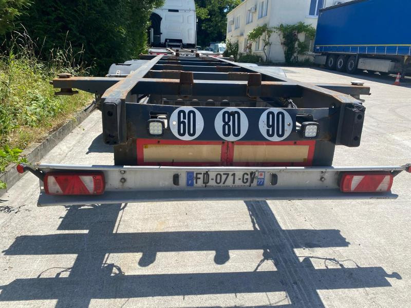 Lecitrailer - Ρυμούλκα μεταφοράς εμπορευματοκιβωτίων/ Κινητό αμάξωμα: φωτογραφία 2 Lecitrailer - Ρυμούλκα μεταφοράς εμπορευματοκιβωτίων/ Κινητό αμάξωμα: φωτογραφία 2
