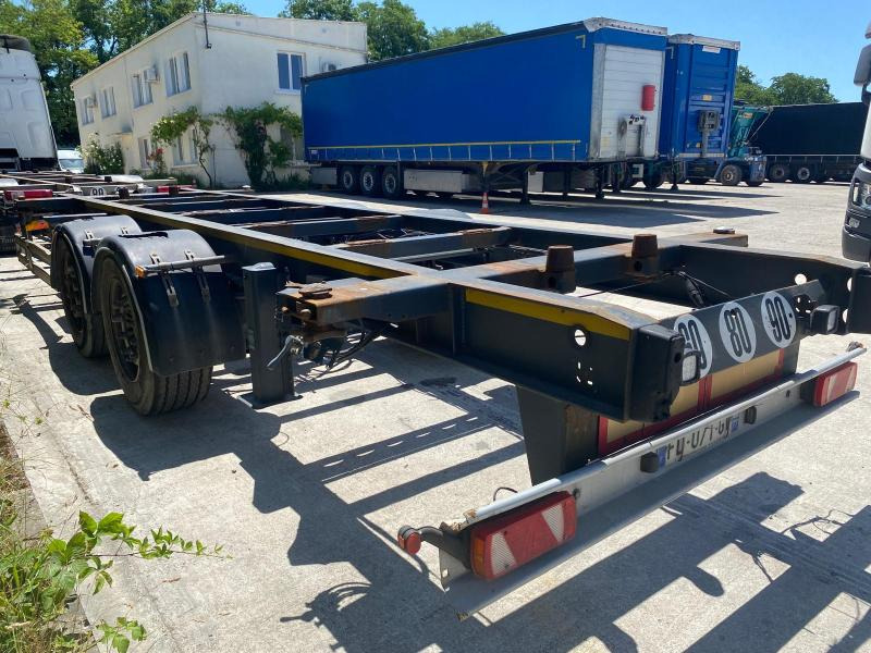 Lecitrailer - Ρυμούλκα μεταφοράς εμπορευματοκιβωτίων/ Κινητό αμάξωμα: φωτογραφία 3 Lecitrailer - Ρυμούλκα μεταφοράς εμπορευματοκιβωτίων/ Κινητό αμάξωμα: φωτογραφία 3