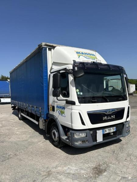 MAN TGL 12.250 - Φορτηγό μουσαμάς: φωτογραφία 1 MAN TGL 12.250 - Φορτηγό μουσαμάς: φωτογραφία 1
