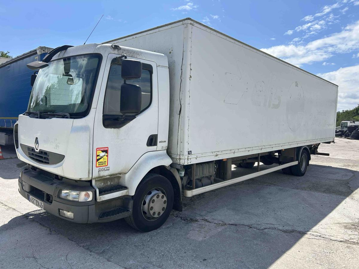 Renault Midlum 280 - Φορτηγό κόφα: φωτογραφία 1 Renault Midlum 280 - Φορτηγό κόφα: φωτογραφία 1