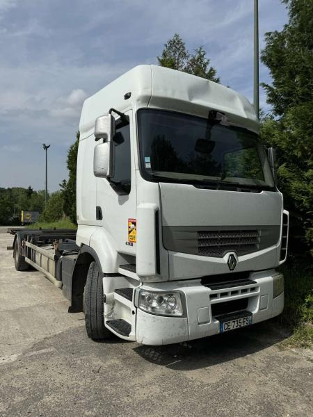 Renault Premium 430 - Φορτηγό μεταφοράς εμπορευματοκιβωτίων/ Κινητό αμάξωμα: φωτογραφία 1 Renault Premium 430 - Φορτηγό μεταφοράς εμπορευματοκιβωτίων/ Κινητό αμάξωμα: φωτογραφία 1