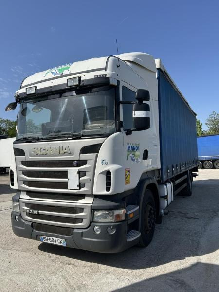 Φορτηγό μουσαμάς Scania R 360: φωτογραφία 9