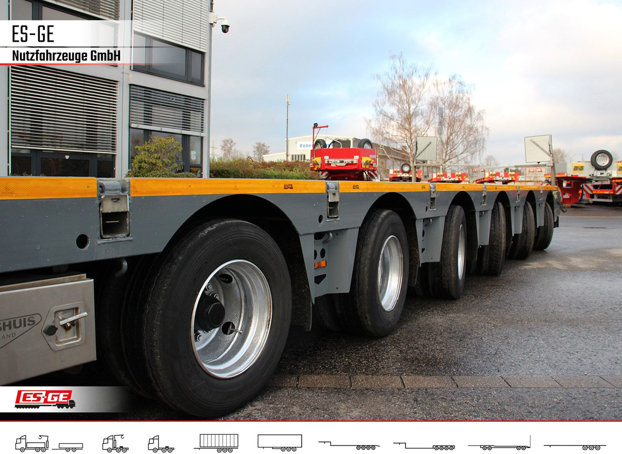 Broshuis 6-Achs-Satteltieflader - teleskopierbar - Επικαθήμενο με χαμηλό δάπεδο: φωτογραφία 4 Broshuis 6-Achs-Satteltieflader - teleskopierbar - Επικαθήμενο με χαμηλό δάπεδο: φωτογραφία 4