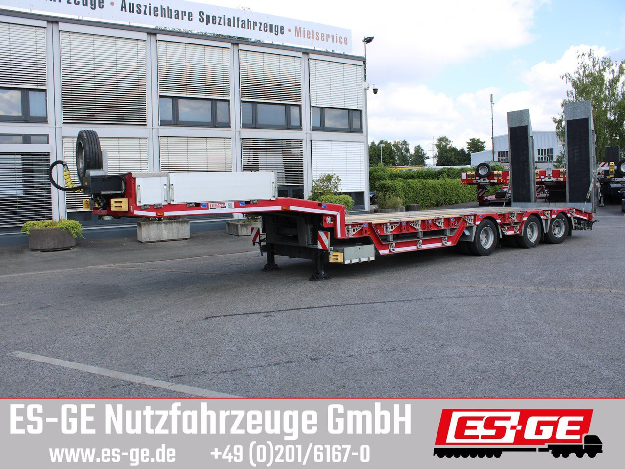 ES-GE 3-Achs-Satteltieflader, Radmulden - Επικαθήμενο με χαμηλό δάπεδο: φωτογραφία 2 ES-GE 3-Achs-Satteltieflader, Radmulden - Επικαθήμενο με χαμηλό δάπεδο: φωτογραφία 2