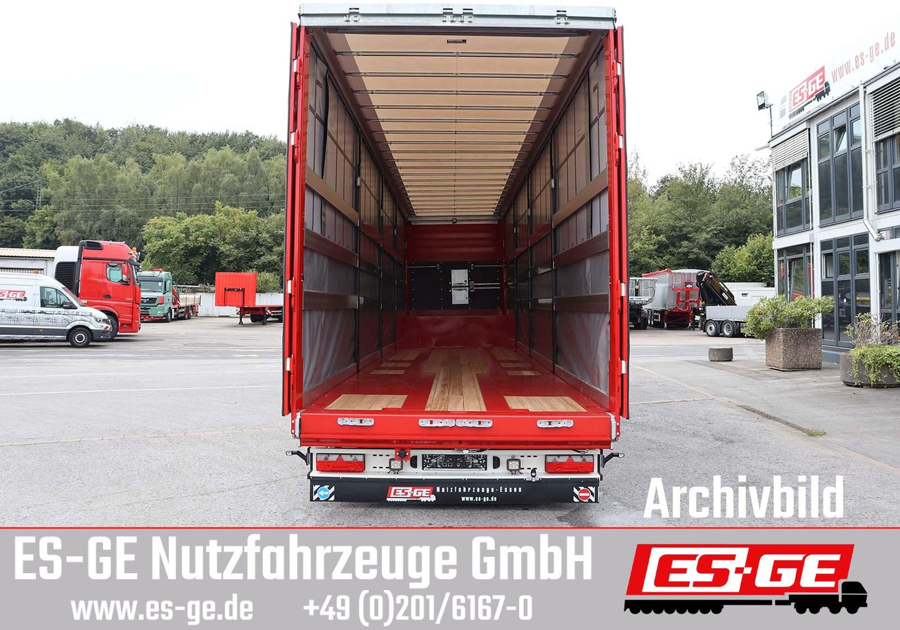 Επικαθήμενο με χαμηλό δάπεδο ES-GE 4-Achs-Satteltieflader mit Curtainsider-Aufbau: φωτογραφία 6