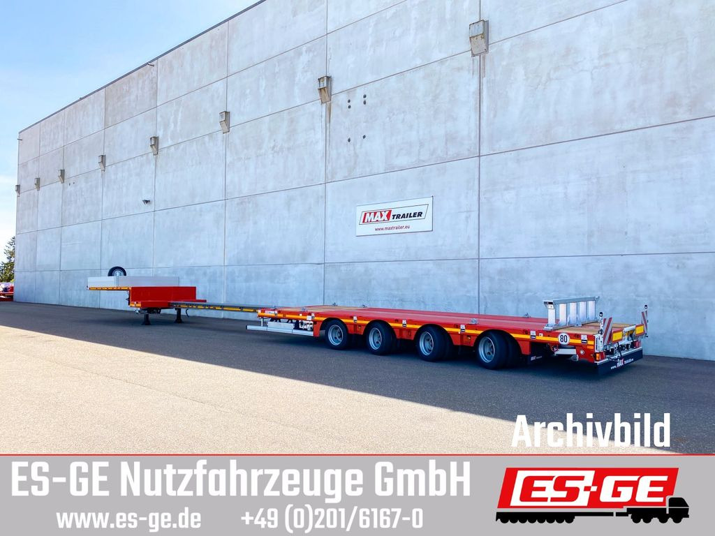 Faymonville MAX Trailer MAX110 Semi-Tieflader - Επικαθήμενο με χαμηλό δάπεδο: φωτογραφία 1 Faymonville MAX Trailer MAX110 Semi-Tieflader - Επικαθήμενο με χαμηλό δάπεδο: φωτογραφία 1
