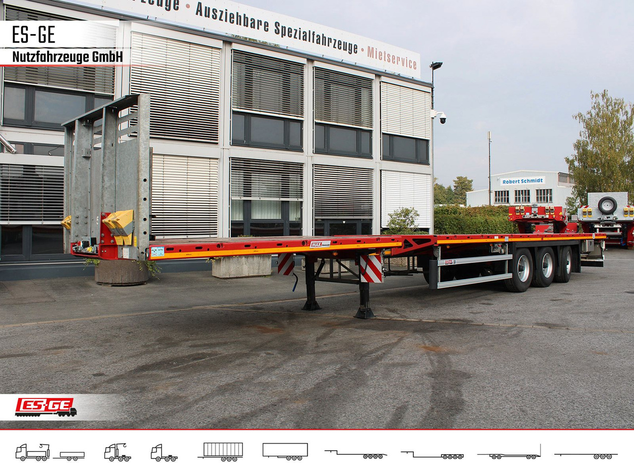 Faymonville MAX Trailer MAX200 Telesattel - Επικαθήμενο πλατφόρμα/ Καρότσα: φωτογραφία 1 Faymonville MAX Trailer MAX200 Telesattel - Επικαθήμενο πλατφόρμα/ Καρότσα: φωτογραφία 1