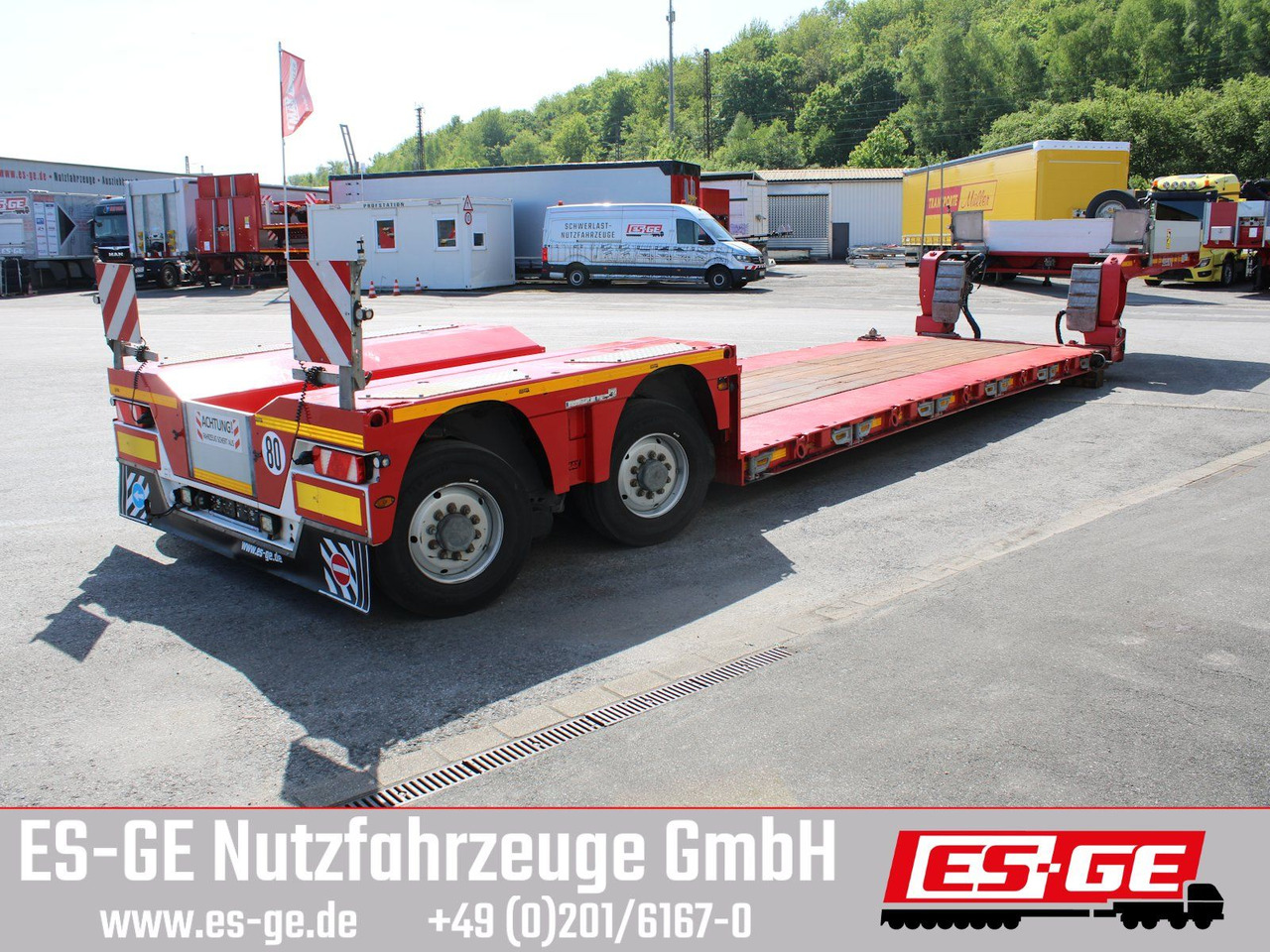 Faymonville MAX Trailer MAX510 Tiefbett 2x12 t PA - Επικαθήμενο με χαμηλό δάπεδο: φωτογραφία 3 Faymonville MAX Trailer MAX510 Tiefbett 2x12 t PA - Επικαθήμενο με χαμηλό δάπεδο: φωτογραφία 3