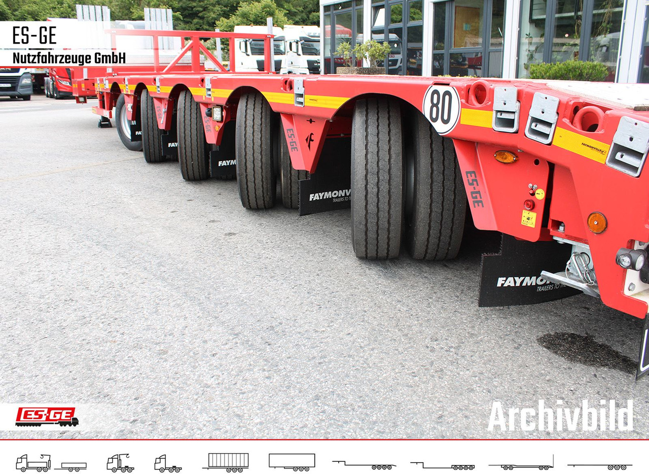 Επικαθήμενο με χαμηλό δάπεδο Faymonville Multimax Satteltieflader - hydr. gelenkt: φωτογραφία 6