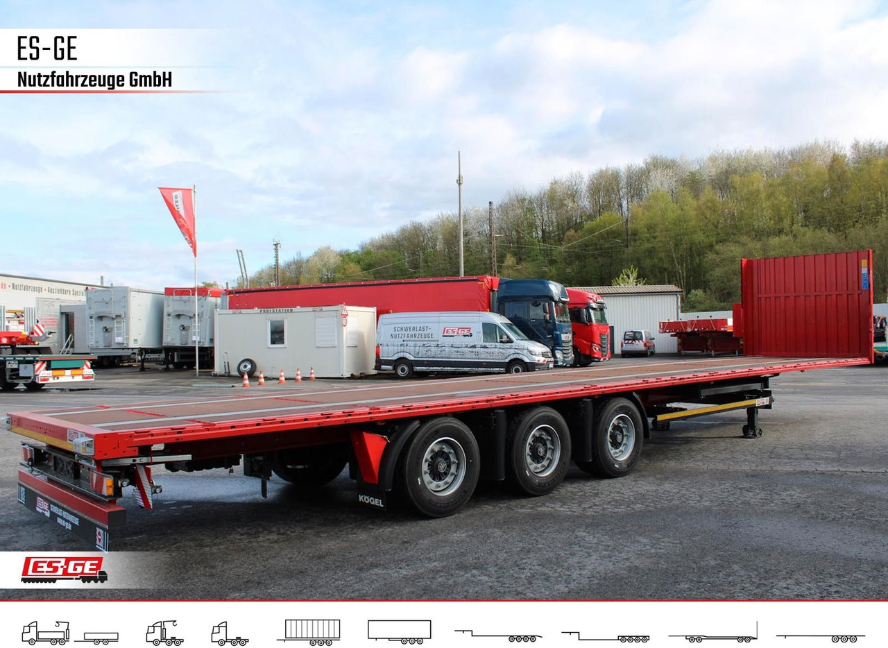 Kögel 3-Achs-Mega Chassis Kögel 3-Achs-Mega Chassis - Επικαθήμενο πλατφόρμα/ Καρότσα: φωτογραφία 5 Kögel 3-Achs-Mega Chassis Kögel 3-Achs-Mega Chassis - Επικαθήμενο πλατφόρμα/ Καρότσα: φωτογραφία 5