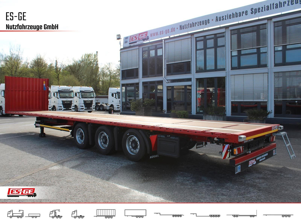 Kögel 3-Achs-Mega Chassis Kögel 3-Achs-Mega Chassis - Επικαθήμενο πλατφόρμα/ Καρότσα: φωτογραφία 2 Kögel 3-Achs-Mega Chassis Kögel 3-Achs-Mega Chassis - Επικαθήμενο πλατφόρμα/ Καρότσα: φωτογραφία 2