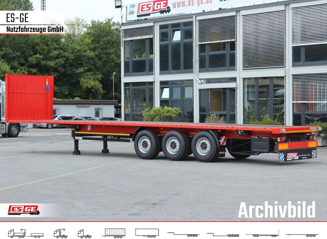 Kögel Multi Chassis. Rungen - Επικαθήμενο πλατφόρμα/ Καρότσα: φωτογραφία 1 Kögel Multi Chassis. Rungen - Επικαθήμενο πλατφόρμα/ Καρότσα: φωτογραφία 1