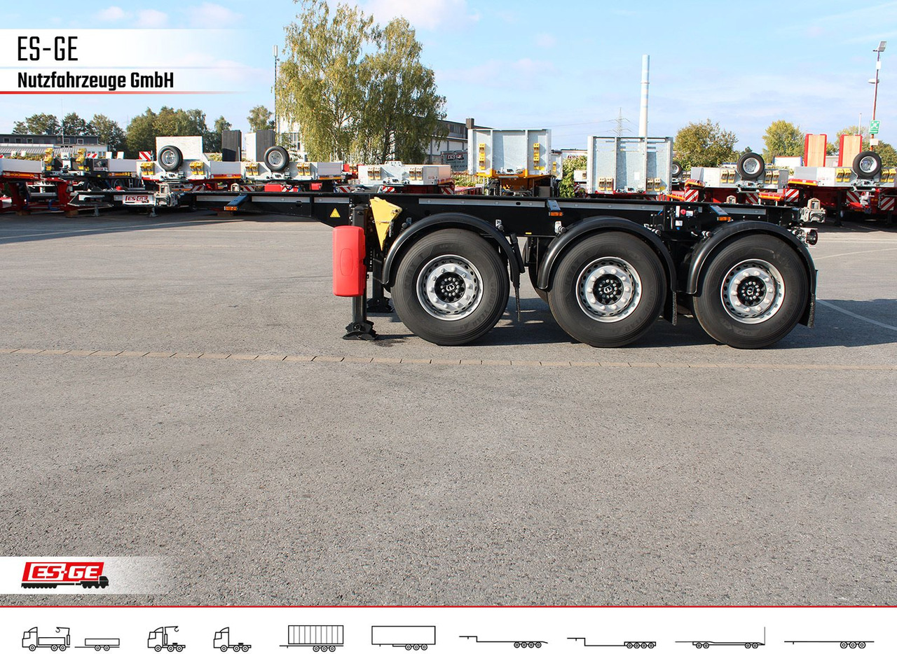 Krone Box Liner 3-Achs-Containerchassis 20' - Επικαθήμενο μεταφοράς εμπορευματοκιβωτίων/ Κινητό αμάξωμα: φωτογραφία 3 Krone Box Liner 3-Achs-Containerchassis 20' - Επικαθήμενο μεταφοράς εμπορευματοκιβωτίων/ Κινητό αμάξωμα: φωτογραφία 3