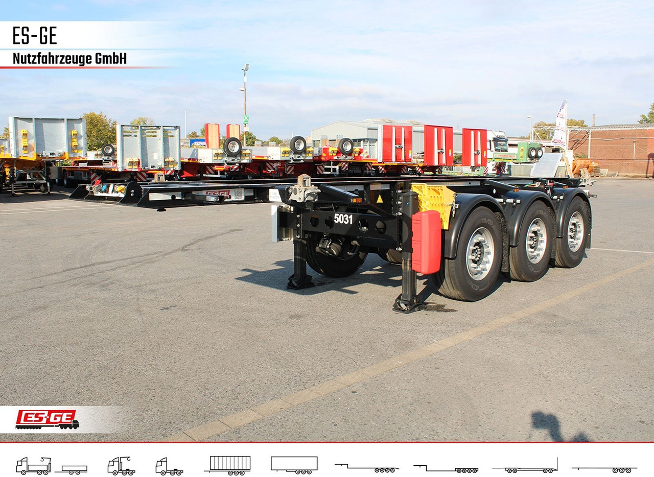 Krone Box Liner 3-Achs-Containerchassis 20' - Επικαθήμενο μεταφοράς εμπορευματοκιβωτίων/ Κινητό αμάξωμα: φωτογραφία 2 Krone Box Liner 3-Achs-Containerchassis 20' - Επικαθήμενο μεταφοράς εμπορευματοκιβωτίων/ Κινητό αμάξωμα: φωτογραφία 2