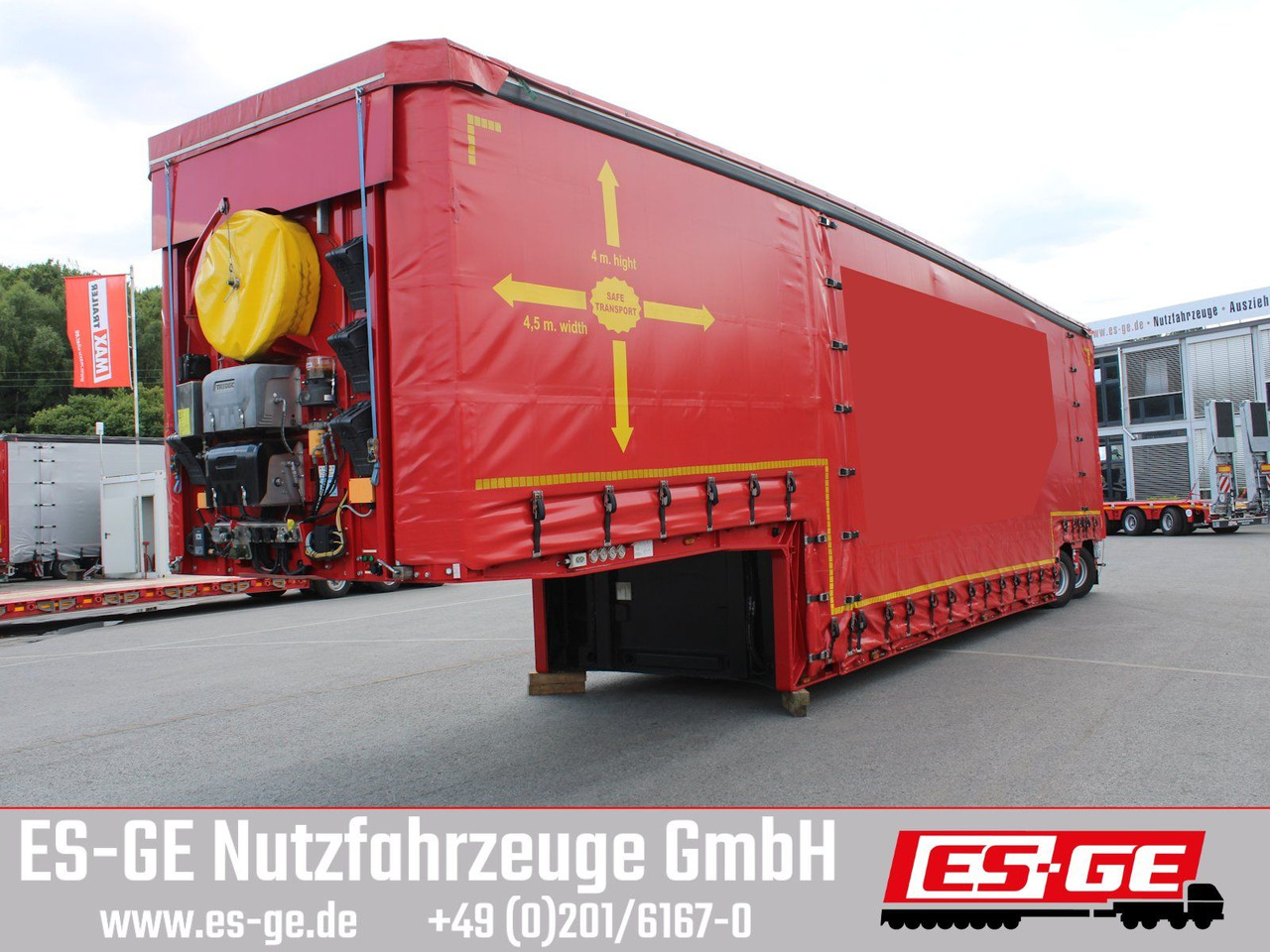Meusburger 2-Achs-Jumbo-Tiefbett, verbreiterbar - Επικαθήμενο με χαμηλό δάπεδο: φωτογραφία 2 Meusburger 2-Achs-Jumbo-Tiefbett, verbreiterbar - Επικαθήμενο με χαμηλό δάπεδο: φωτογραφία 2