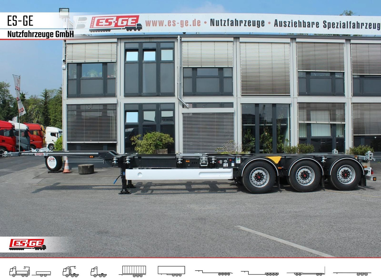 Wielton 3-Achs-Containerchassis - multifunktional - Επικαθήμενο μεταφοράς εμπορευματοκιβωτίων/ Κινητό αμάξωμα: φωτογραφία 3 Wielton 3-Achs-Containerchassis - multifunktional - Επικαθήμενο μεταφοράς εμπορευματοκιβωτίων/ Κινητό αμάξωμα: φωτογραφία 3