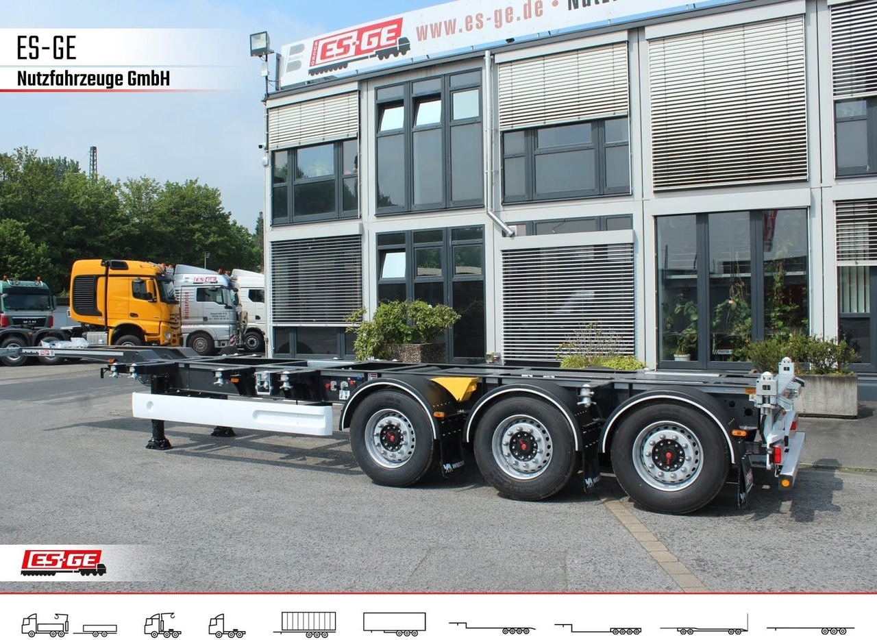 Wielton 3-Achs-Containerchassis - multifunktional - Επικαθήμενο μεταφοράς εμπορευματοκιβωτίων/ Κινητό αμάξωμα: φωτογραφία 1 Wielton 3-Achs-Containerchassis - multifunktional - Επικαθήμενο μεταφοράς εμπορευματοκιβωτίων/ Κινητό αμάξωμα: φωτογραφία 1