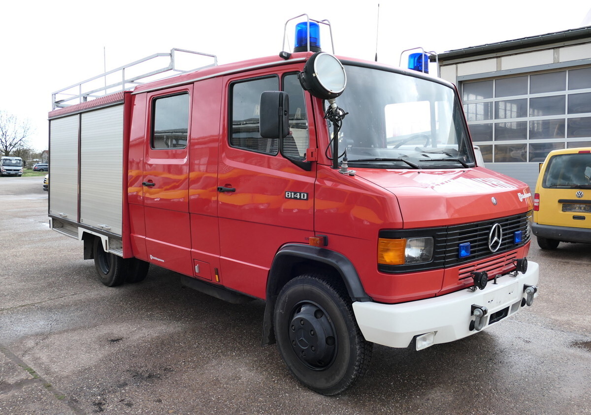 MERCEDES-BENZ 814 D LF 8/6 DoKa AHK Löschwassertank 600L Schli - Ασθενοφόρο: φωτογραφία 3 MERCEDES-BENZ 814 D LF 8/6 DoKa AHK Löschwassertank 600L Schli - Ασθενοφόρο: φωτογραφία 3