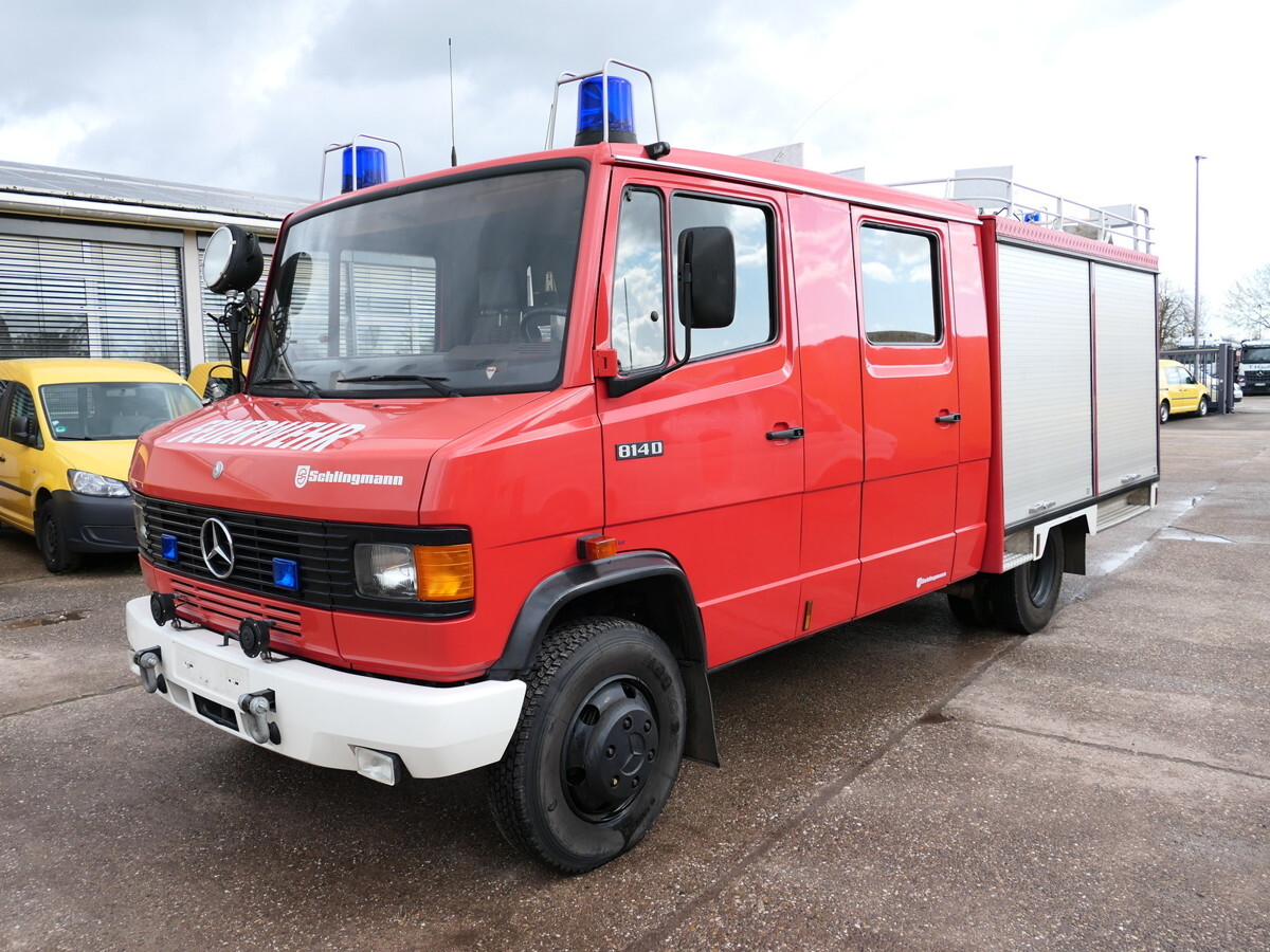 MERCEDES-BENZ 814 D LF 8/6 DoKa AHK Löschwassertank 600L Schli - Ασθενοφόρο: φωτογραφία 1 MERCEDES-BENZ 814 D LF 8/6 DoKa AHK Löschwassertank 600L Schli - Ασθενοφόρο: φωτογραφία 1