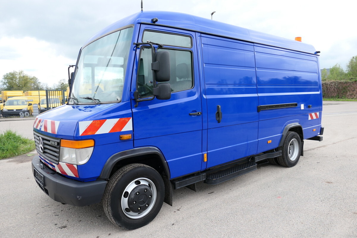 MERCEDES-BENZ Vario 816 D Kanalinspektion Kanal TV Standheizun - Όχημα εκκένωσης βόθρων: φωτογραφία 1 MERCEDES-BENZ Vario 816 D Kanalinspektion Kanal TV Standheizun - Όχημα εκκένωσης βόθρων: φωτογραφία 1