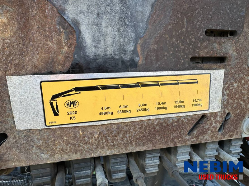 MAN TGS 420 8x4 TRIPLE - HMF 2620 K5 - 22,7t/m CRANE / KRAN - Φορτηγό φόρτωσης γάντζου, Φορτηγό με γερανό: φωτογραφία 3 MAN TGS 420 8x4 TRIPLE - HMF 2620 K5 - 22,7t/m CRANE / KRAN - Φορτηγό φόρτωσης γάντζου, Φορτηγό με γερανό: φωτογραφία 3