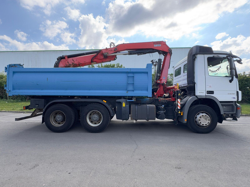 Mercedes-Benz ACTROS 2632 - Φορτηγό ανατρεπόμενο, Φορτηγό με γερανό: φωτογραφία 2 Mercedes-Benz ACTROS 2632 - Φορτηγό ανατρεπόμενο, Φορτηγό με γερανό: φωτογραφία 2