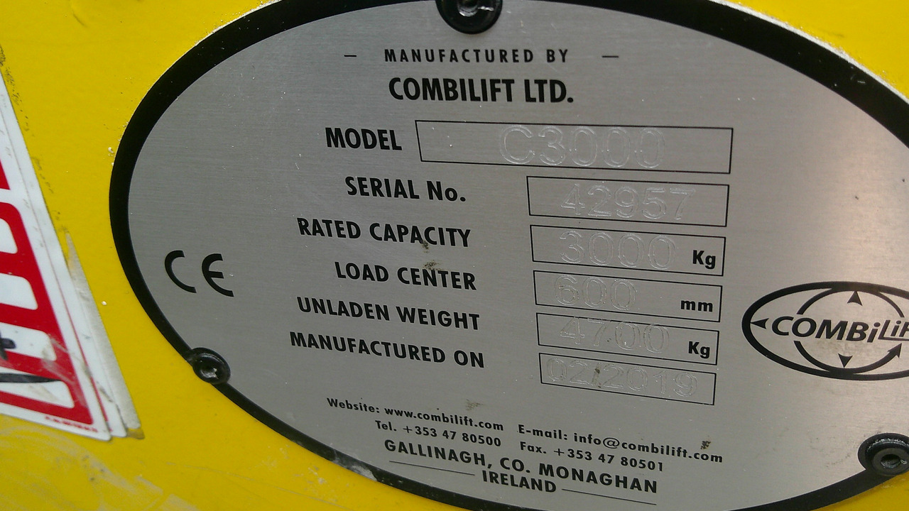 COMBILIFT C3000 CABIN - Πλευρικοί φορτωτές: φωτογραφία 2 COMBILIFT C3000 CABIN - Πλευρικοί φορτωτές: φωτογραφία 2